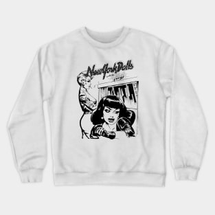 1973 Punk Rock Concert Flyer Crewneck Sweatshirt